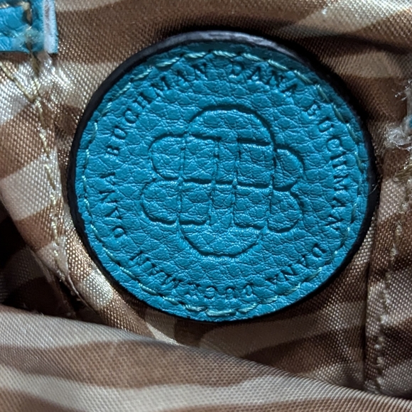 Teal purse long and short straps, so many pockets!! - Picture 3 of 6